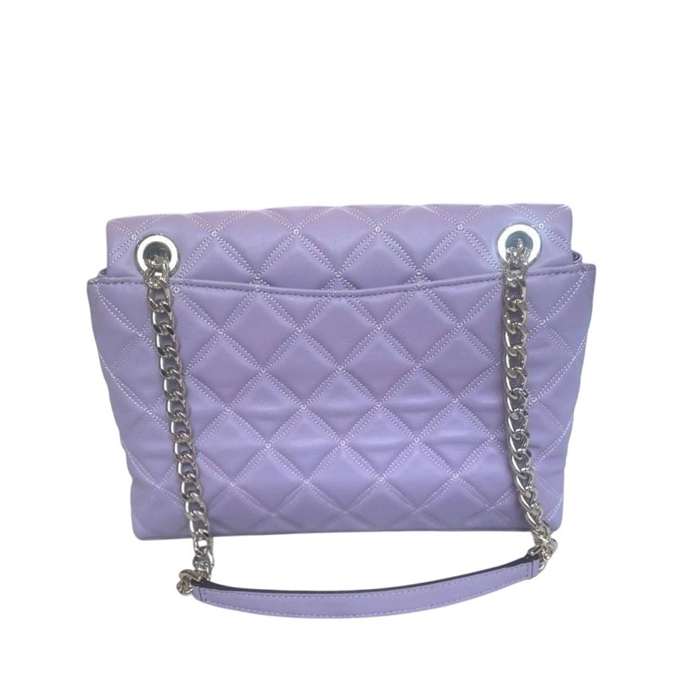 Kate Spade Natalia Quilted Leather Shoulder Bag Lilac Purple Large WKRU7074 - Picture 5 of 12